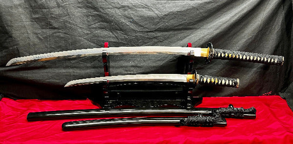 BAMBOO MAT KATANA-DAISHO SET  SOLD