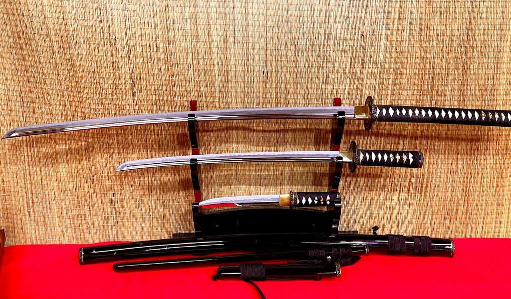 Classic Tiger Katana, Wakizashi & Tanto set by Paul Chen / Hanwei