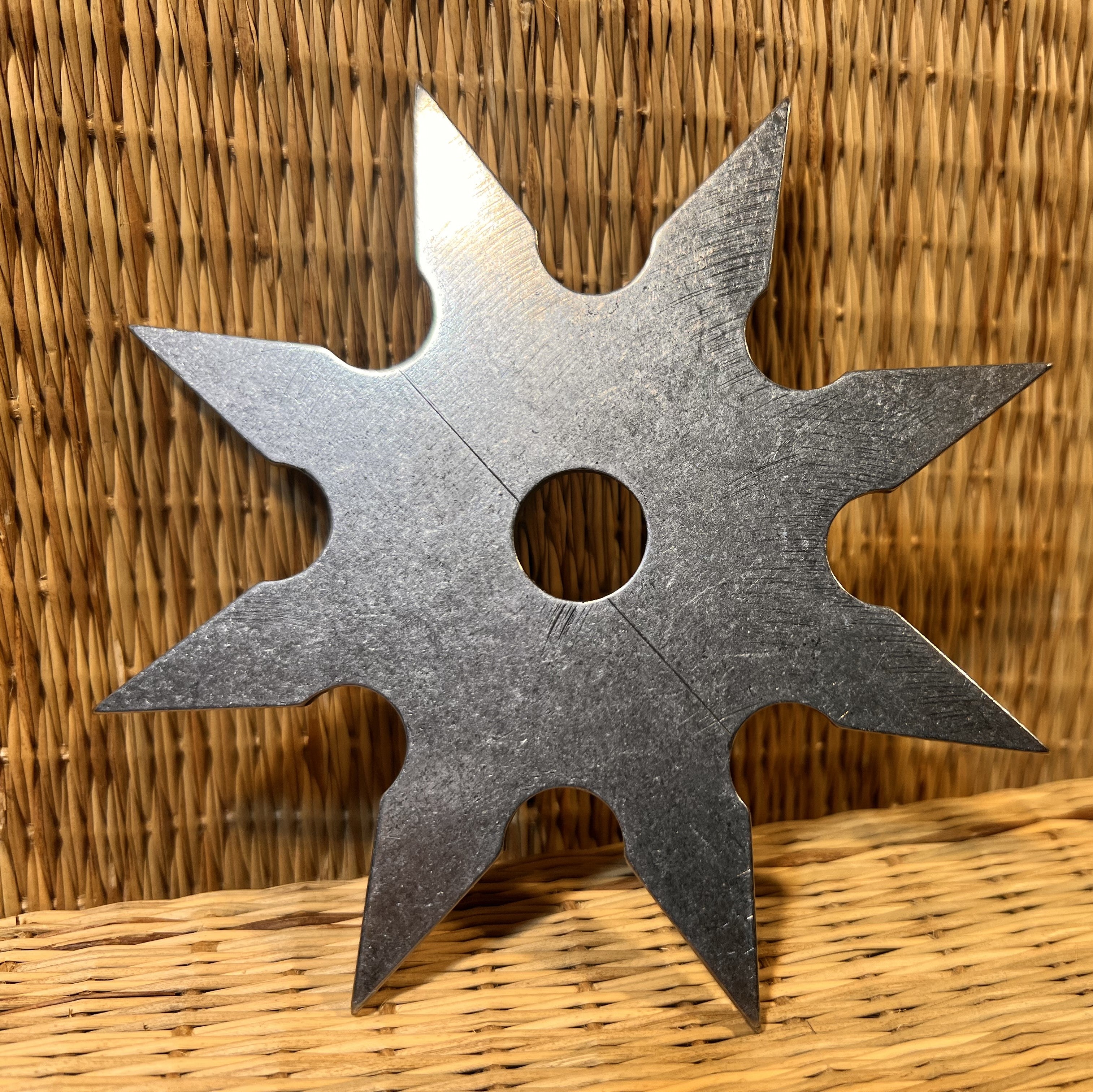 KOSUGI MASTER NINJA STAR LG SILVER – The Samurai Connection